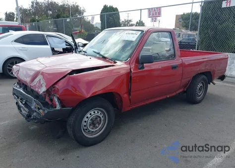 1993 Toyota Pickup 1/2 Ton Short Whlbase Stb from USA, damaged, VIN 4TARN81A6PZ117579